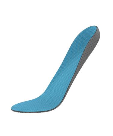 bonmedico High Performance Gel Insoles for Sports & Leisure Shock Absorbing Insoles for Ideal Cushioning Support for Foot & Joint Problems Shoe Insoles for Women & Men Incl. Gel Pad (1 Pair) 10 - 10.5 USW Blue