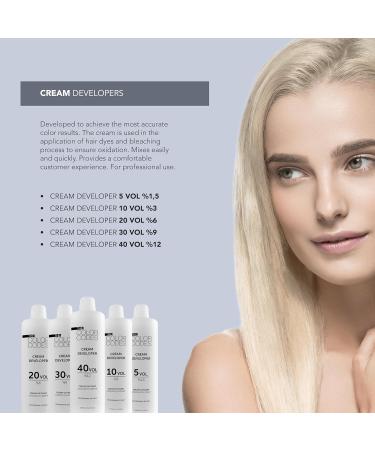The Color Codes Cream Hair Developer Series 1000 ml (%9-30 Volume) %9 - 30 Volume - Buy Online on GoSupps.com