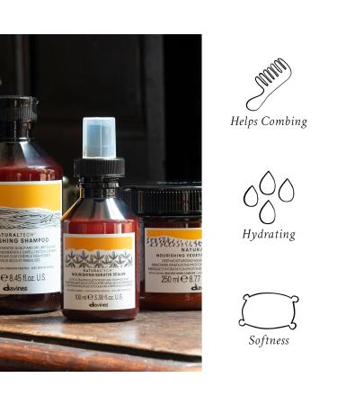 Davines Naturaltech NOURISHING Keratin Sealer - No Rinse Softening & Protection for Stronger Hair | 3.38 Fl. Oz - International Shipping Available - Buy Online on GoSupps.com