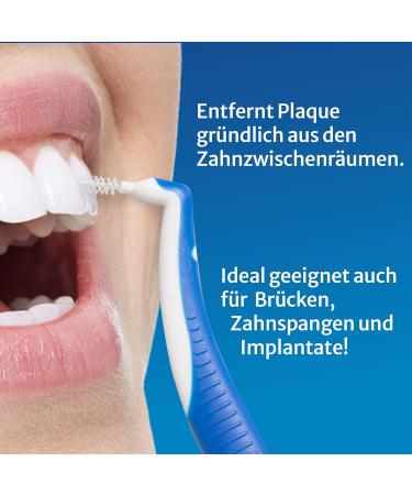 Buy One Drop Only Interdental Brushes - 8 Blister Pack (0.6mm Size M) for Optimal Oral Hygiene - Best Dental Cleaning Solution - Buy Online on GoSupps.com
