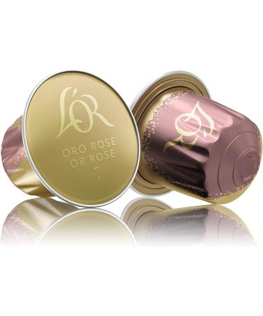 L'Or Espresso Coffee Rose Gold Intensity 7 - 10 Nespresso * Compatible Aluminum Capsules - Buy Online on GoSupps.com