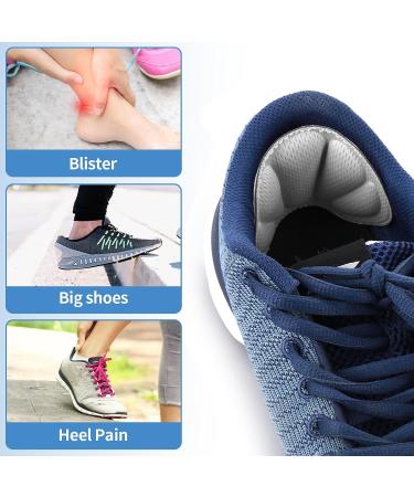 Sibba Heel Pads Sticker 3 Pairs - Comfort Sponge Cushion for Pain Relief & Non-Slip Silicone Inserts for Women's Shoes - Buy Online on GoSupps.com