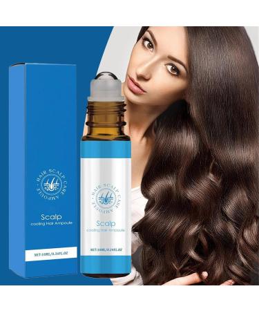 Scalp Ampoule 10ml Hair Strengthening Oil Nongreasy Soothing Roll On Ampoule For Follicle Care And Root Care - Buy Online on GoSupps.com