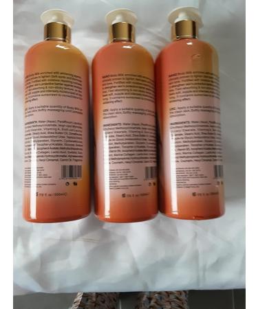 Lait NANO pour le corps l extrait de papaye et carottes et L ACIDE KOJIC (3 500ml) - Buy Online on GoSupps.com