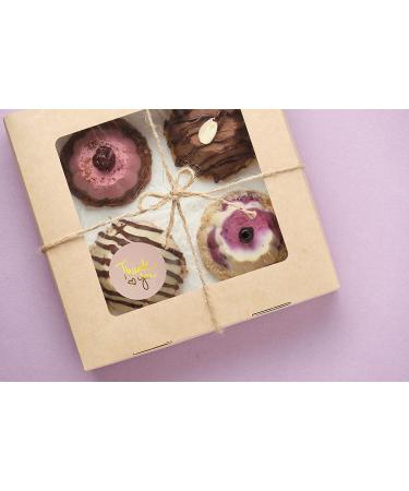 500 Self-Adhesive 2 Thank You Stickers | Waterproof with Gold Foil Design - Perfect for Small Businesses | 4 Classic Colors - Buy Online on GoSupps.com