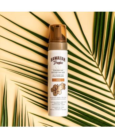 Hawaiian Tropic Self-Tanning Foam Dark 200ml | Natural Tan Fast-Drying Formula - Shop Now! - Buy Online on GoSupps.com