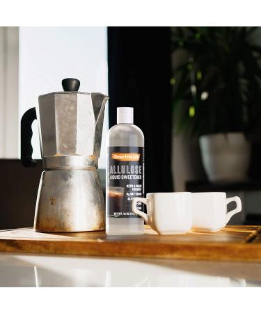 Smart for Life Allulose Sweetener - Zero Net Carbs Keto Syrup - Low Calorie Natural Sugar Substitute - Made in USA - 16 fl oz Liquid Sweetener - Buy Online on GoSupps.com