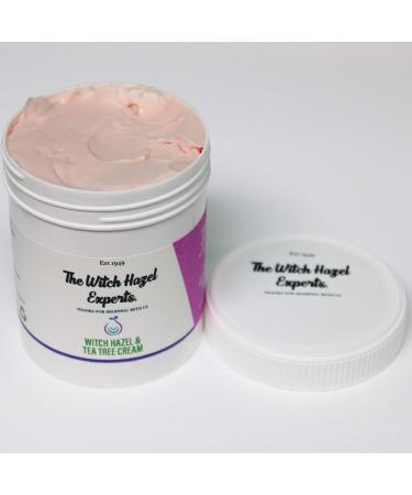 The Witch Hazel Experts | Tea Tree & Witch Hazel Cream 200g | Calm Irritated Skin & Rashes - Buy Online on GoSupps.com