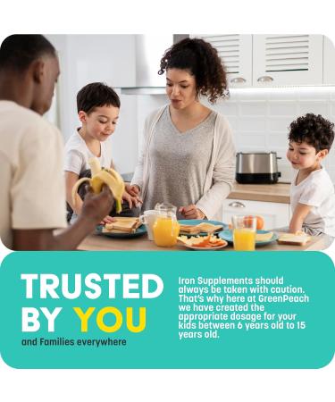 Liquid Iron Supplement for Infants Babies and Toddlers Sugar Free Iron Drops with Folic Acid Vitamin B6 and B12 | Certified Vegetarian | Non-GMO | Gluten Free & Tummy Gentle | Ages 4 & Under - Buy Online on GoSupps.com