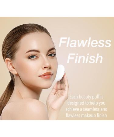 Expressions 8pc Beauty Buffs Set - Round Makeup Blenders for Flawless Finish | Professional Cosmetic Sponges & Applicators | International Shipping Available - Buy Online on GoSupps.com