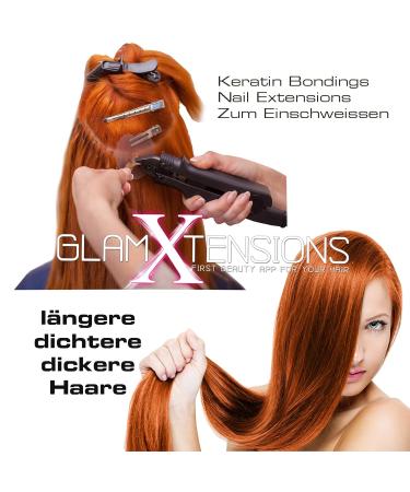 Turquoise Keratin Bonding Extensions | 100% Remy Real Human Hair | 50x 1g 45cm U-Tip Smooth Strands for Long Hair Elongation - Buy Online on GoSupps.com