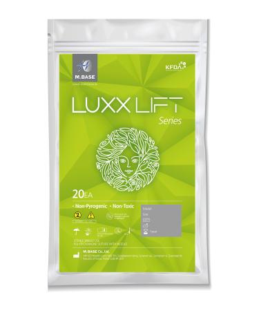 Luxx PDO Thread Lift/Eye Lift & Eye Care/No Cog Blunt CL-Type/20Pcs(1Pack)/Made in S.Korea (30G38mm) 158.00 g (1 Pack)