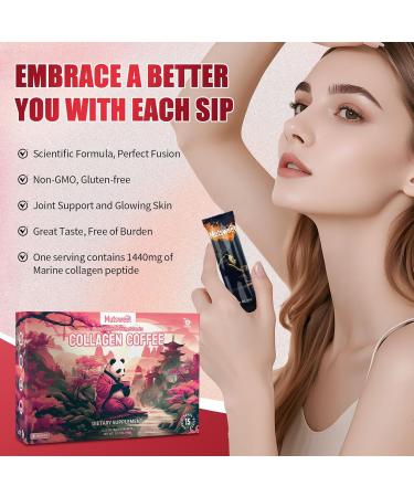 Mustsweet Instant Coffee with Vital Proteins Collagen Peptides Powder Joint Supplements for Women & Men Supports Skin and Gut Health 15 Servings - Buy Online on GoSupps.com
