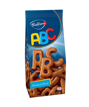 Bahlsen ABC Cookies Russisch Brot - Pack of 2