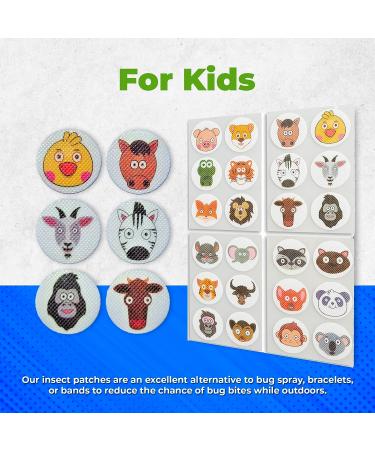 RiptGear 72 Mosquito Patches Plus Size - DEET-Free Citronella Stickers for Kids and Adults - Natural Mosquito Repellent Patch - Stick Anywhere - 1 Count - Buy Online on GoSupps.com