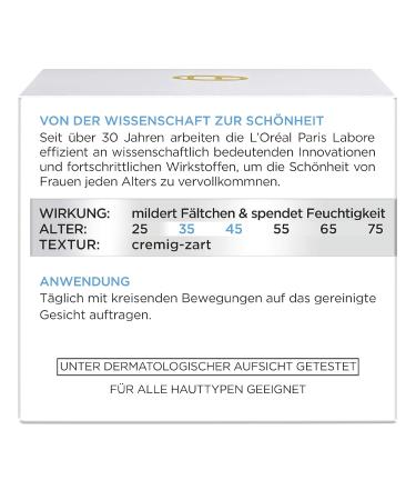 L'Or al Paris Anti-Aging Moisturizer with Collagen | 24h Hydration & Wrinkle Reduction | 50ml (Pack of 2) - Buy Online on GoSupps.com