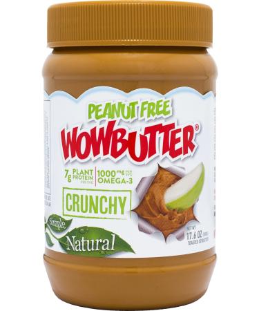 Wowbutter Natural Peanut Free Crunchy 1.1lb Jar
