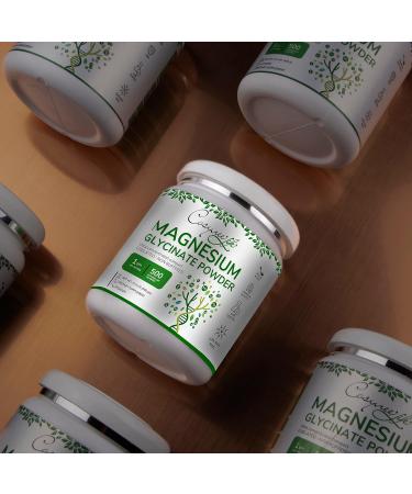 Ultimate Calming Magnesium Glycinate Powder Supplement - 17.6oz (500g) by Cosynee - Buy Online on GoSupps.com
