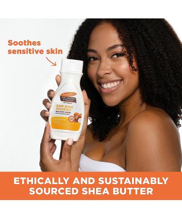 Palmer's Shea Formula Raw Shea Body Lotion - 8.5 oz Flip Cap Bottle - Hand & Body Moisturizer for Dry Skin - Buy Online on GoSupps.com