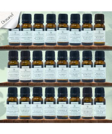 Vitaroms Essential Oil 100% Organic & Pure - Ecocert Certified Vegan Incense - 5ml - Buy Online on GoSupps.com