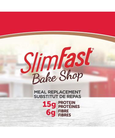 Case of 12 Boxes of Slimfast Bake Shop Meal Replacement Bars with 15g of Protein & 5g Fiber 5 - 60g Bars per Box and 12 Boxes per case 60 Bars Total Peanut Butter Caramel Bar - Buy Online on GoSupps.com