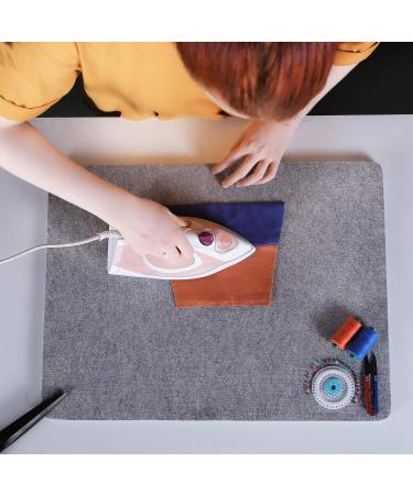 Wool Pressing Pad - 24x18 Quilting Ironing Pad by SAVINA - 100% New Zealand Felted Wool Iron Board for Quilters - Buy Online on GoSupps.com