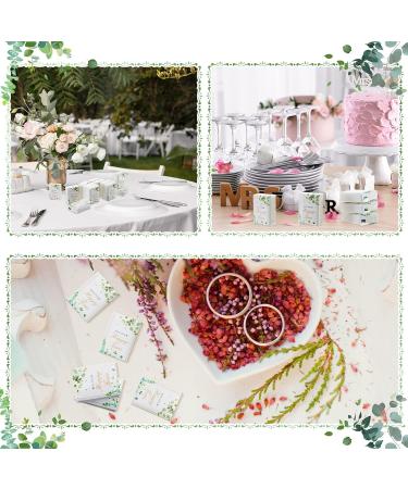 120 Pack Wedding Facial Tissues - Happy Tears Pocket Mini Tissues for Guests - 4 Ply Travel Size Wipes - Party Favors - Buy Online on GoSupps.com