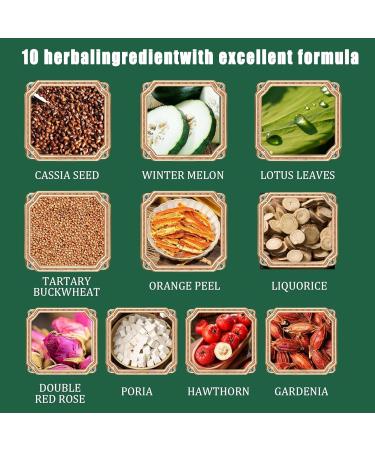 Oil-Reducing Tea 10 Herbal with Excellent Formula Oil Cleansing Tea for Liver Herbal Chinese Tea For Liver Oil-Reducing Tea Herbal Chinese Tea (3Box) - Buy Online on GoSupps.com