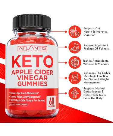 60 Keto Apple Cider Vinegar Gummies Advanced Weight Loss + 60 Magnesium Gummies Formualted with 770 MG Magnesium Citrate. - Buy Online on GoSupps.com