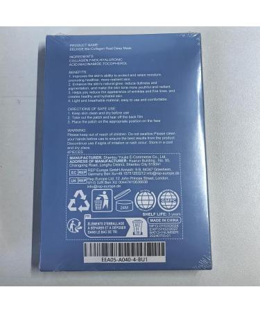 Deep Collagen Face Mask - Skinqueen Bio-Collagen Overnight Anti-Wrinkle Sheet Mask | Hydrating Korean Real Mask for Firming & Elasticity - Buy Online on GoSupps.com