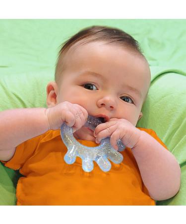 Green Sprouts Pink Cooling Teether - 2 Pack for 3+ Months Old Babies - Buy Online on GoSupps.com