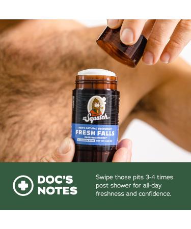 Dr. Squatch Natural Deodorant for Men 2 Pack Wood Barrel Bourbon Odor-Squatching Men's Deodorant Aluminum Free (2.65 oz 2 Pack) - Buy Online on GoSupps.com