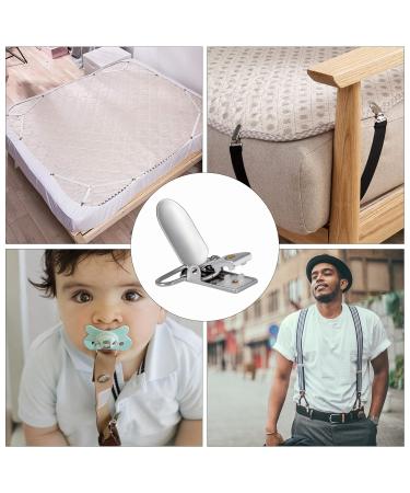 Buy Metal Pacifier Clips for Babies - 25mm Pacifier Chains 50 Pack Nuckel Clips & Toy Holders | International Shipping - Buy Online on GoSupps.com