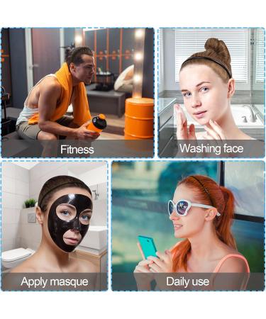 Plastic Tooth Hair Hoop Headband Non-slip Hairband Wavy Toothed Hairband Hard Headbands For Women Men Girls - Buy Online on GoSupps.com