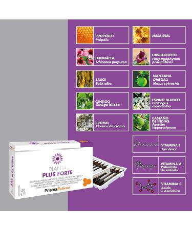  Prisma Natural PLANTAPLUS FORTE 20 AMP 10ml PRISMA - Buy Online on GoSupps.com