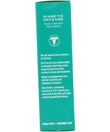 PediFix Diabetic Defense Foot Wash 5.1oz - Daily Therapy for Clean and Healthy Feet - Buy Online on GoSupps.com