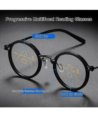 Modern +3.0 Black Reading Glasses for Women | Blue Light Protection & Eye Strain Relief | Computer & TV Use - Buy Online on GoSupps.com