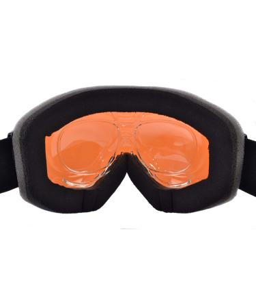 Rapid Eyewear Ski & Snowboard Glasses with Optical Adapter Clip | Men & Women | Ideal for Mountaineering Sports & Motocross - Buy Online on GoSupps.com