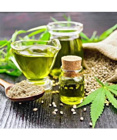 Organic Hemp Seed Oil 250ml - Cold-Pressed, Extra Premium Quality | Rich in Omegas | Perfect for Dips & Salads | Non-GMO & Vegan - Essences Bulgaria - Buy Online on GoSupps.com