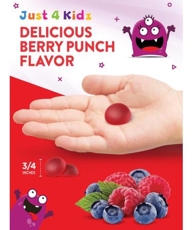 Nature's Truth Kids Multivitamin Gummies with Probiotics 60 Count Berry Punch Flavor | Vegetarian Non-GMO Gluten Free Supplement for Children's Health - Buy Online on GoSupps.com