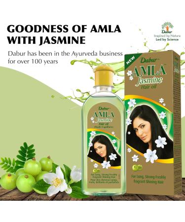 Dabur Amla Jasmine Hair Oil 200ml - Nourish & Strengthen Your Hair | International Shipping Available - Buy Online on GoSupps.com