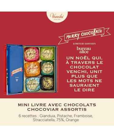 Venchi Mini Livre Bleu de No l avec Chocoviar Assortis avec Noisette du Pi mont dition Limit e 116 g Sans Gluten Sans Colorants ni Conservateurs Id e Cadeau - Buy Online on GoSupps.com