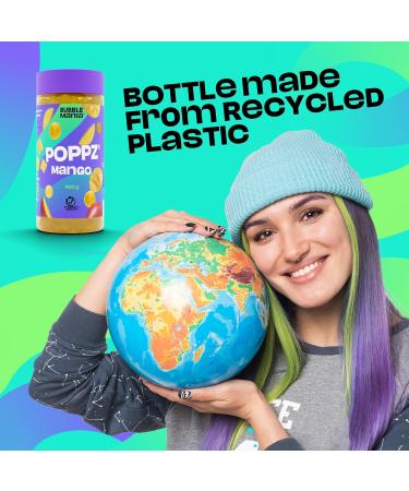 POPZ Popping Boba Fruit Pearls for Bubble Tea - Mango Flavor | 450g Pack - Bubble Mania - Buy Online on GoSupps.com