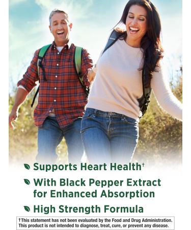 Nature's Truth CoQ10 200 mg Softgels - Enhanced Absorption Supplement with Black Pepper Extract | Non-GMO Gluten Free | 50 Count for Optimal Health - Buy Online on GoSupps.com