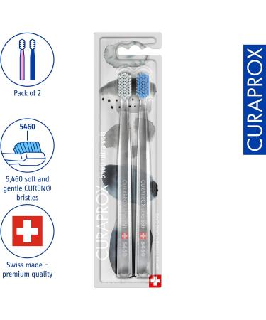 Curaprox CS 5460 Ultra-Soft Toothbrush Winter Edition 2-Pack - Buy Online on GoSupps.com