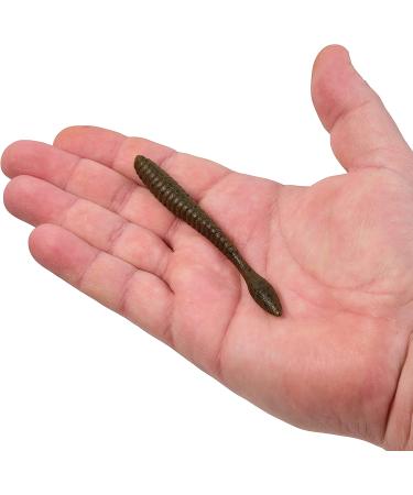 Berkley PowerBait MaxScent Flat Worm Green Pumpkin 4 1/4 - Fishing Soft Bait - Buy Online on GoSupps.com