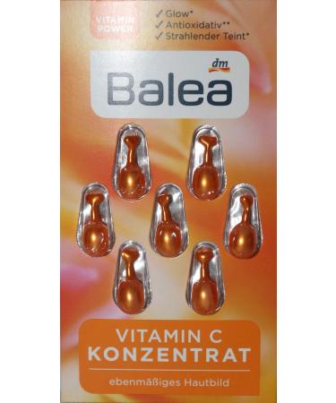 Balea Vitamin C Concentrate Vitamin Power for the Skin 10 Pack