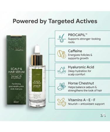 CALINACHI S rum cuir chevelu anti-chute 30 ml | Procapil caf ine & acide hyaluronique | quilibre du cuir chevelu densit d apparence | Vitamines A/E/F extraits de lierre & marron d Inde - Buy Online on GoSupps.com