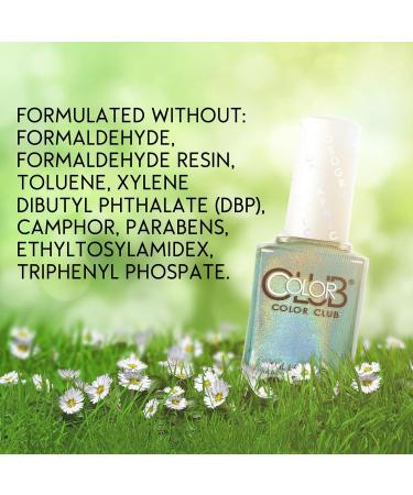 Color Club Halo Hues #981 Angel Kiss - Silver Hologram Nail Polish 0.02 ml | Buy Now! - Buy Online on GoSupps.com