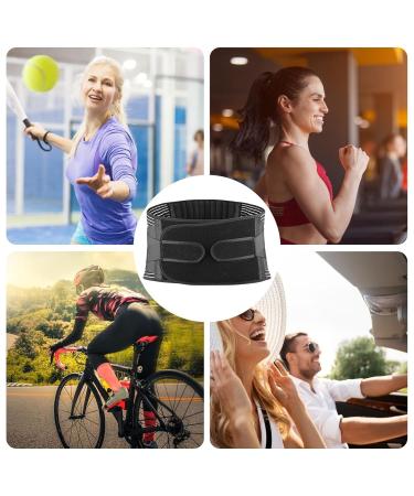 Lumbar Support Belt | Breathable Lumbar Tummy Support Guard - Lower Back Support Brace For Weightlifting Sport Lumbar Supports For Women Men - Buy Online on GoSupps.com